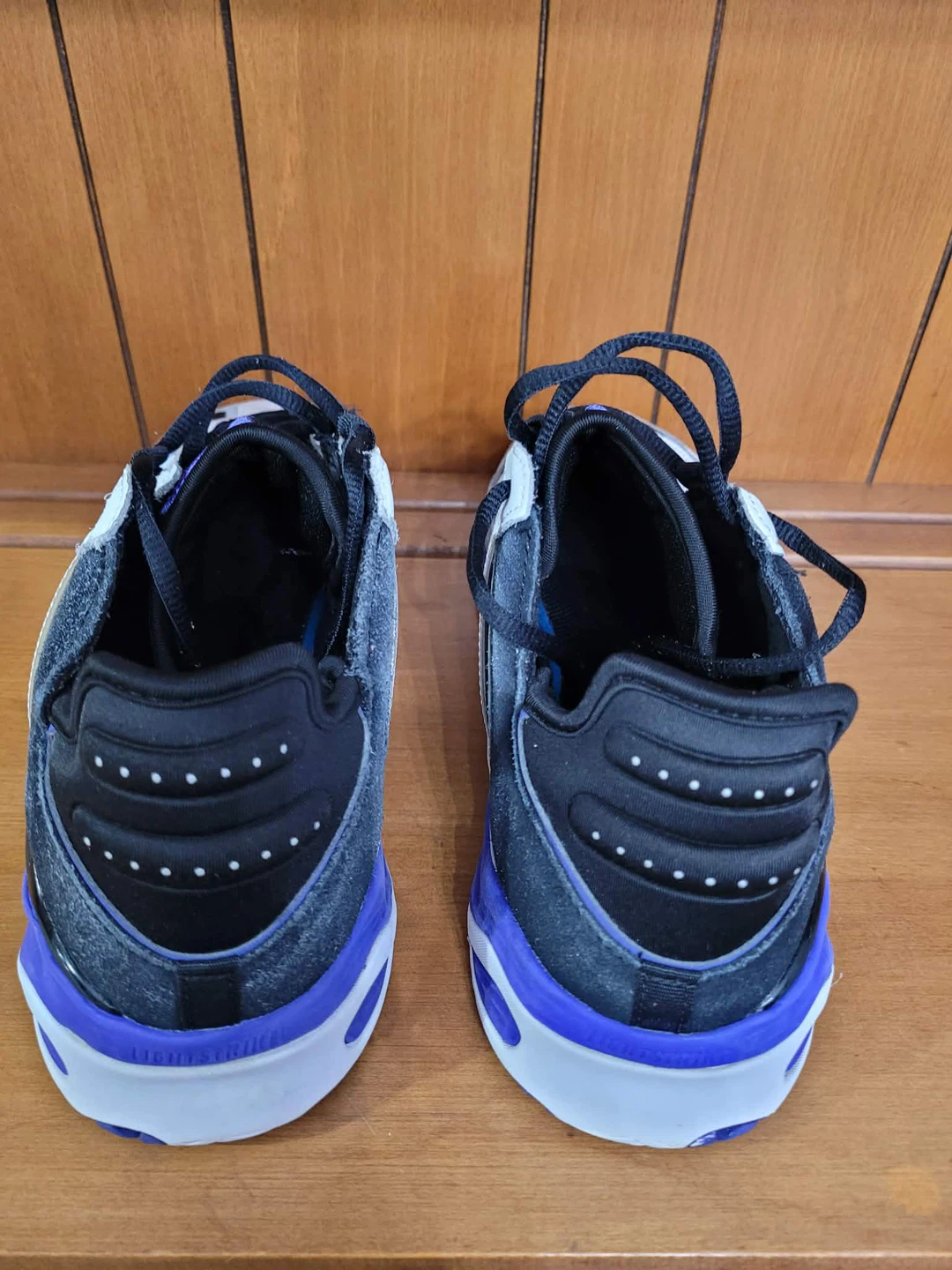 Adidas gym shoes Sneakers purple white size 9 - photo 3