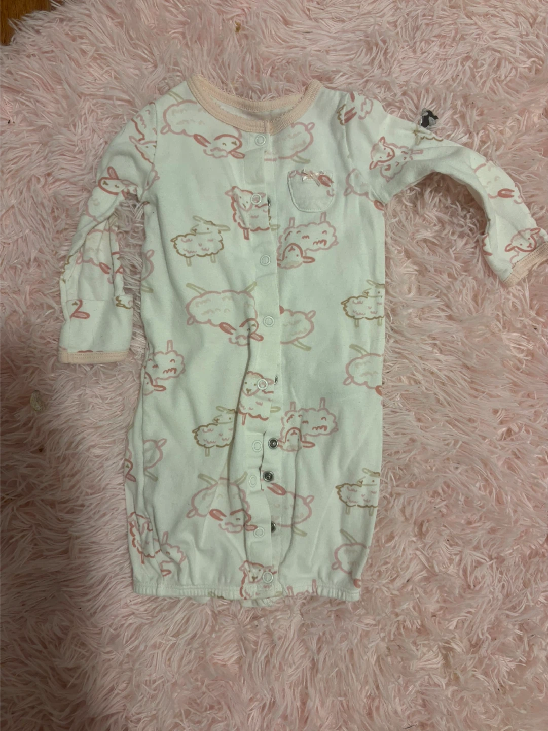 Baby girl Clothes Bundle (Sleepers, Bodysuits, Gown) - photo 3