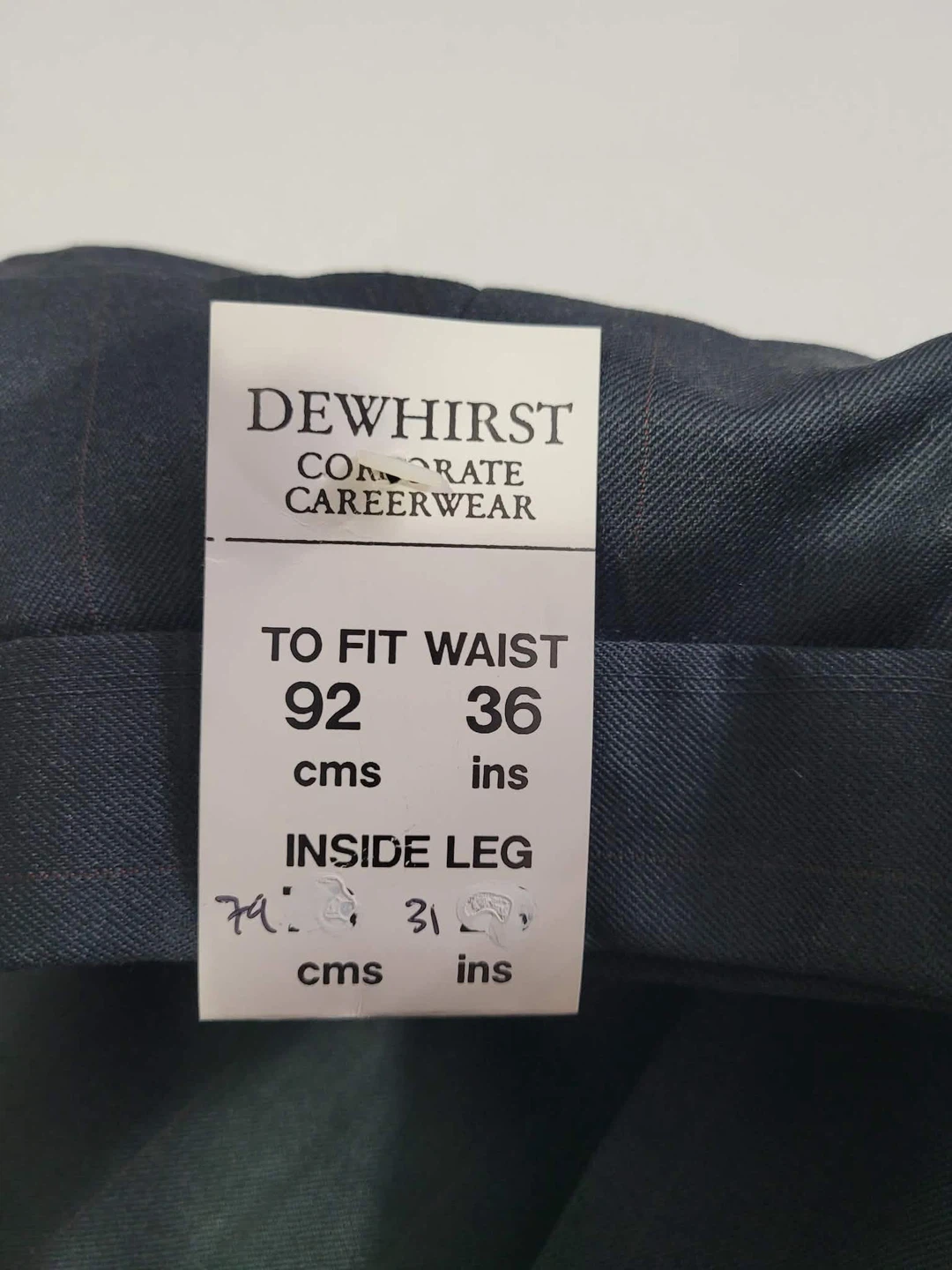Dewhirst Corporate Careerwear Pinstripe Dress Pants - photo 3