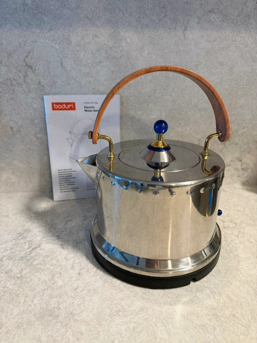 BODUM Stainless Steel Electric Water Kettle