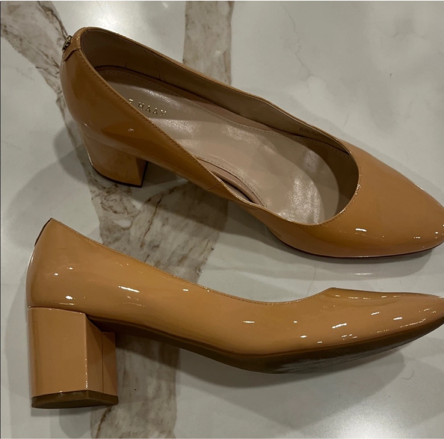 Cole Haan Patent Leather Block Heels - photo 5