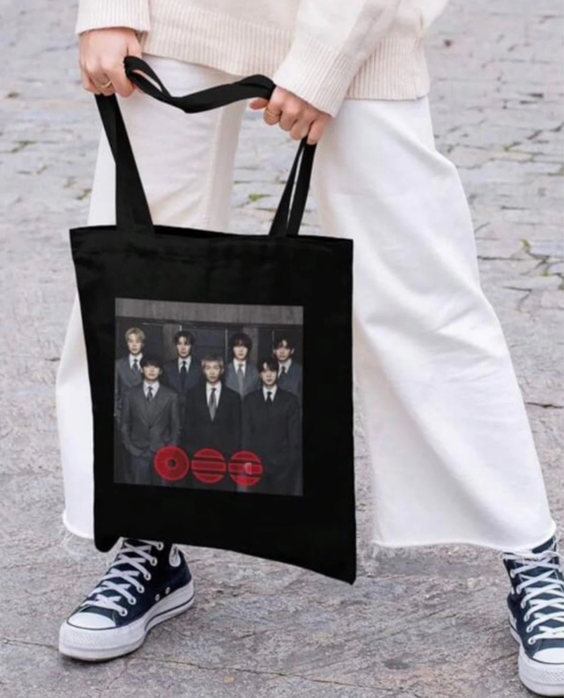 BTS Arirang concert canvas tote