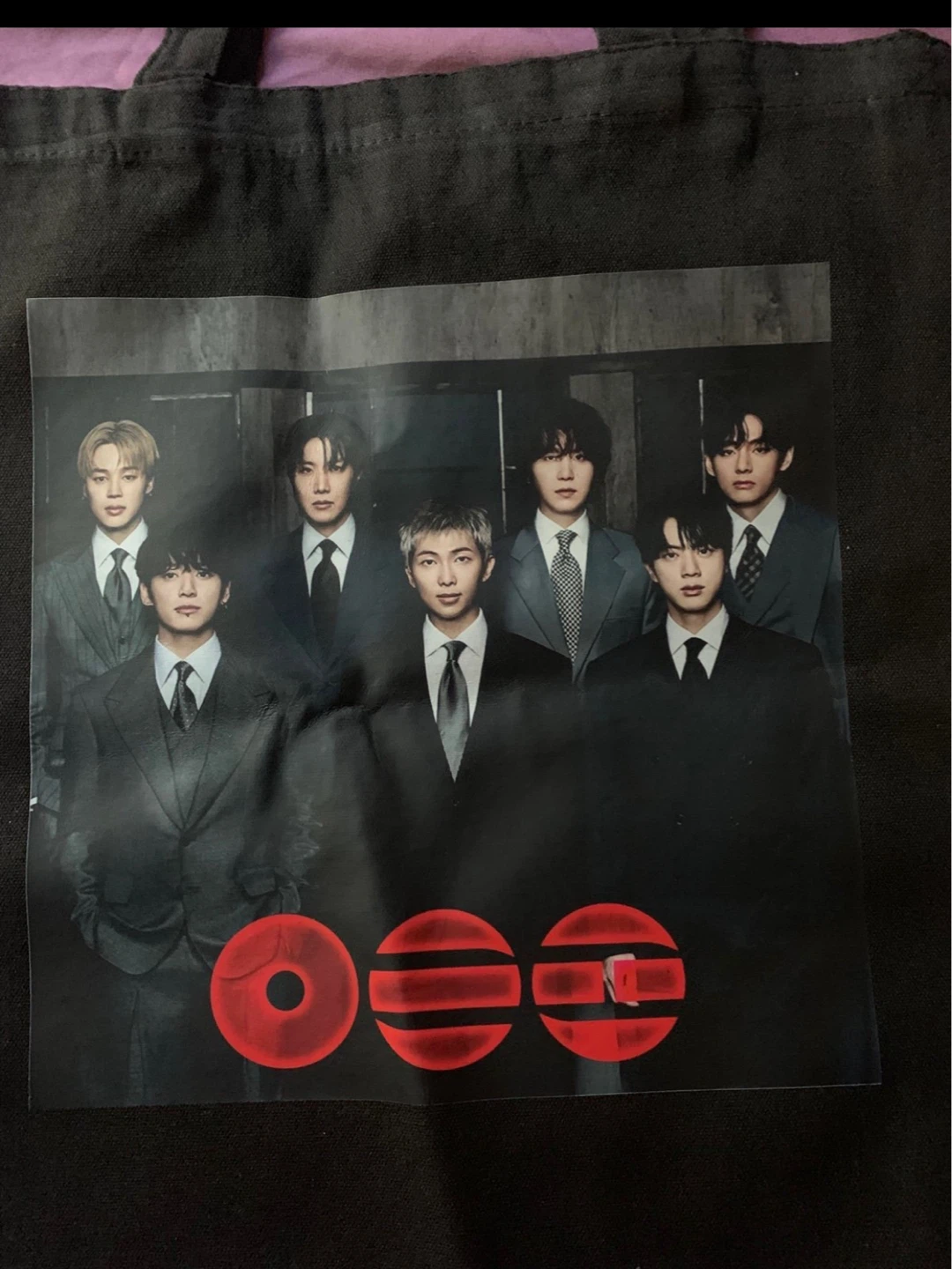 BTS Arirang concert canvas tote - photo 3