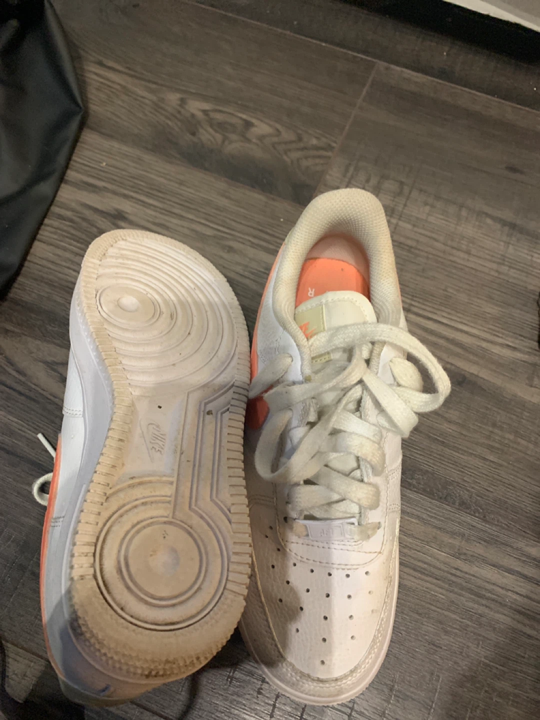 Nike Air Force 1 Low - White/Orange - photo 2
