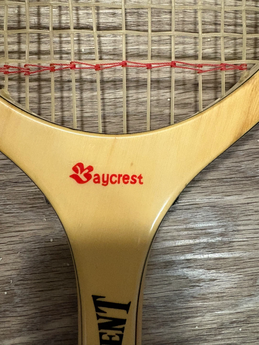 Vintage Baycrest Tournament Tennis Racket - photo 2