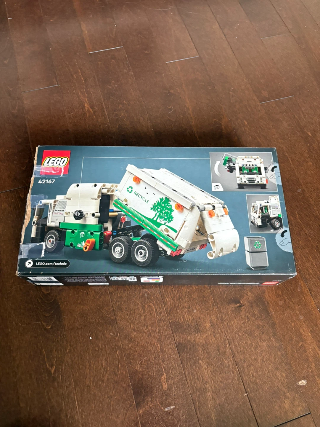 LEGO Technic 42167 Mack LR Electric Garbage Truck Building Toy - photo 2