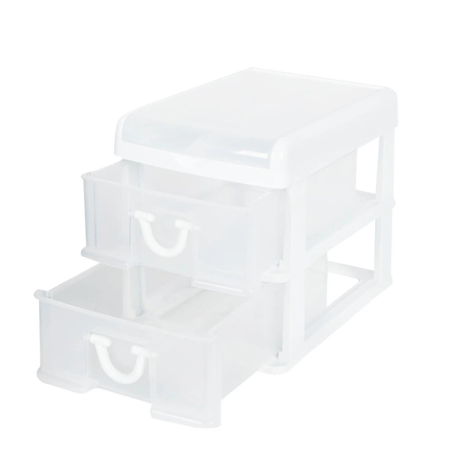 Gracious Living White 2-Drawer Desktop Organizer - photo 4