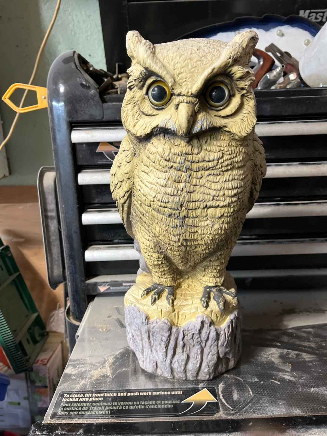 Garden Owl Statue