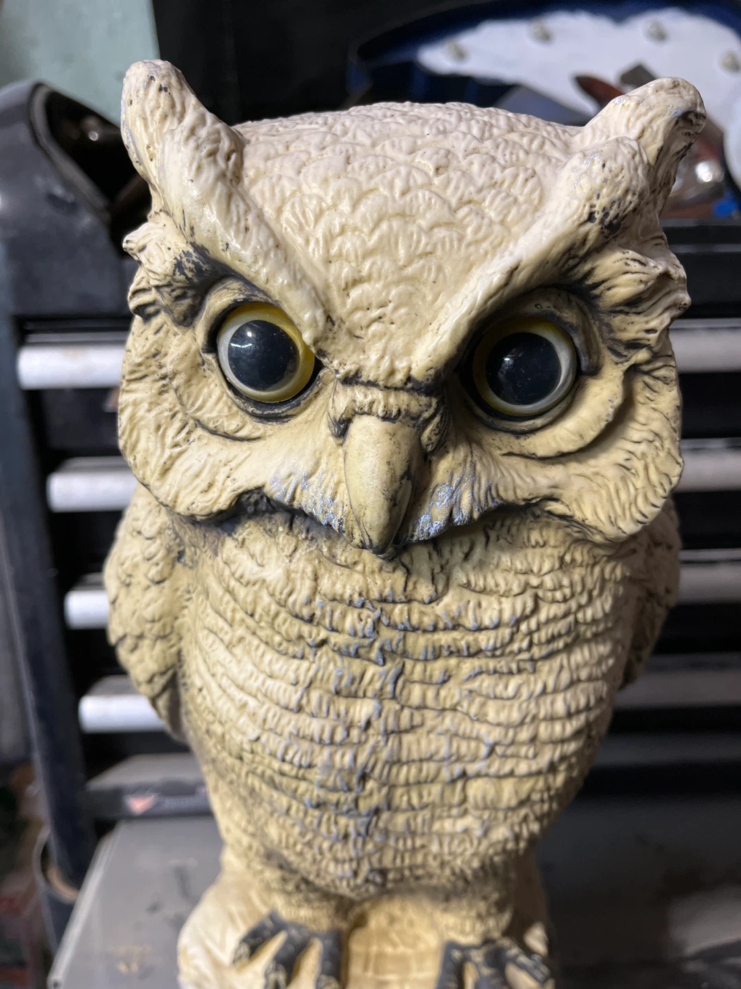 Garden Owl Statue - photo 4
