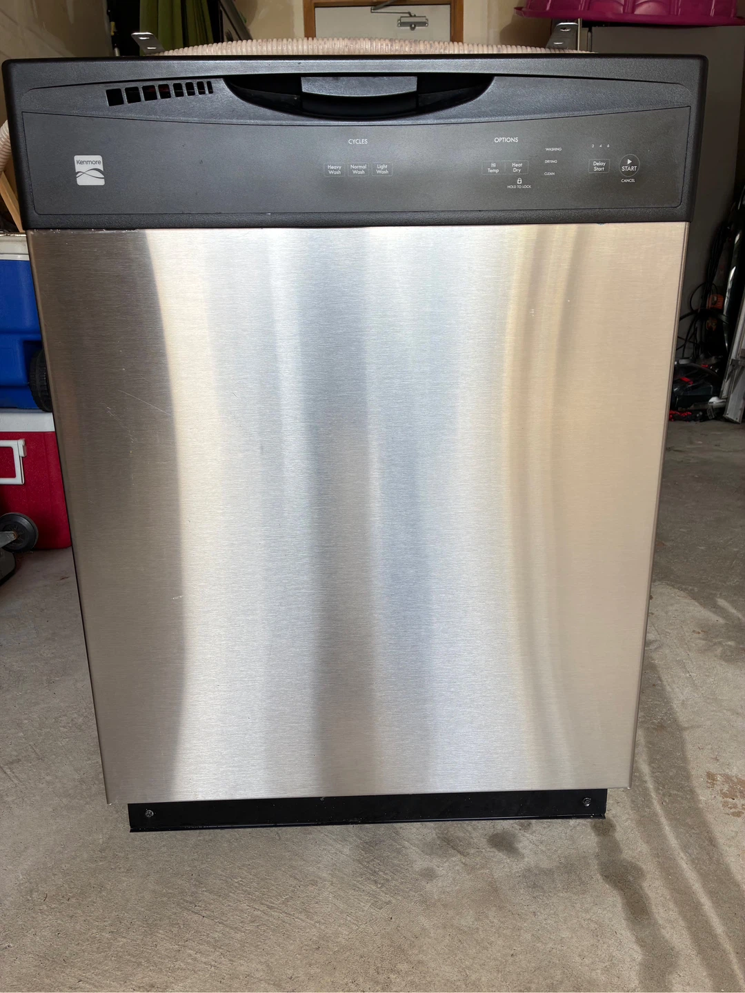 Kenmore Stainless Steel Dishwasher