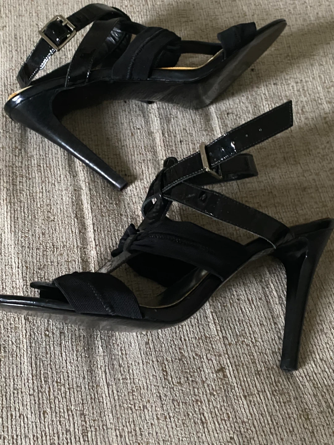 BCBGIRLS Liny Black Heels Shoes, Size 9.5 - photo 4