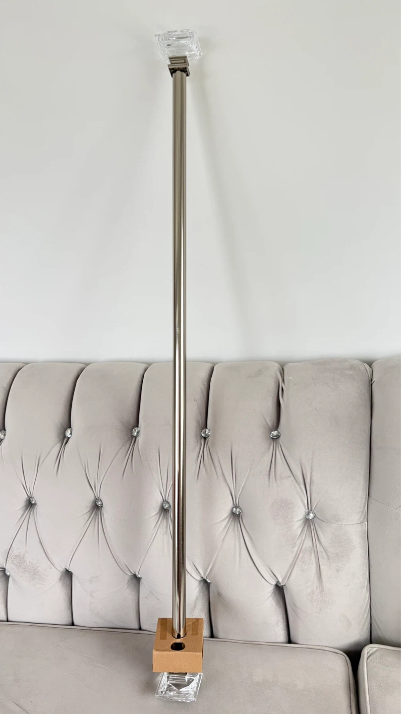 Decorative Curtain Rod Finials with Metal Rod - photo 4