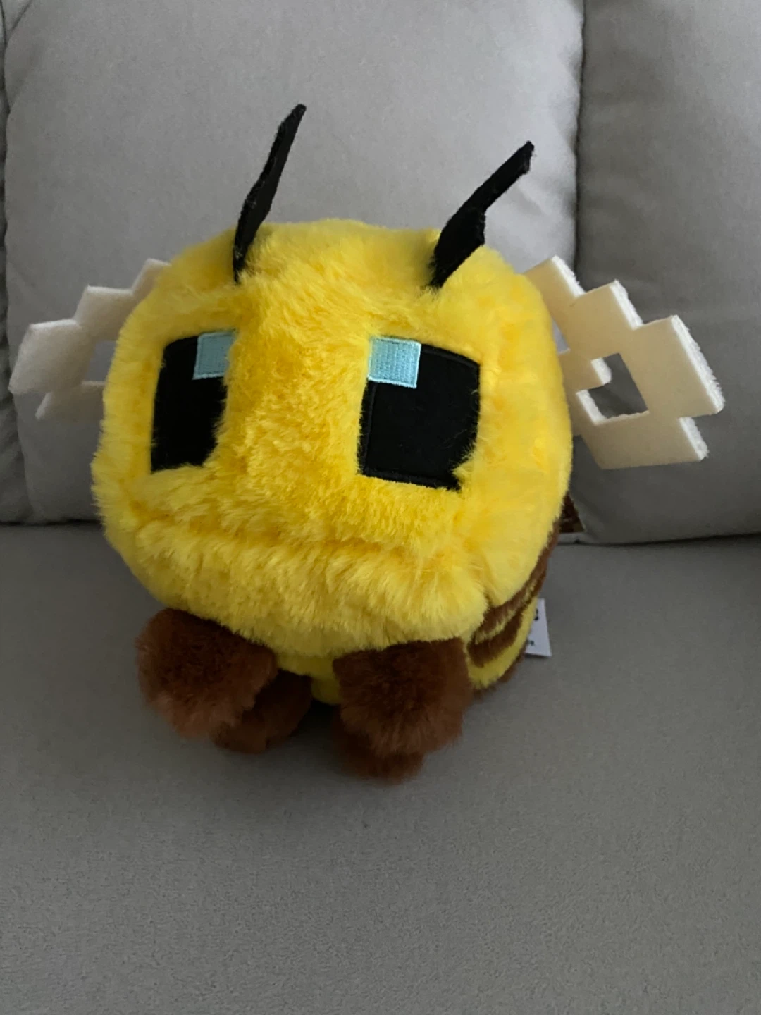 NEW! Minecraft Bumble Bee Plush Toy with Tags!