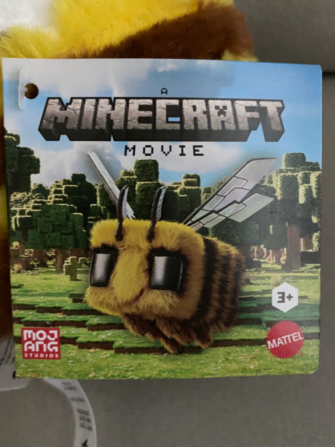 NEW! Minecraft Bumble Bee Plush Toy with Tags! - photo 3