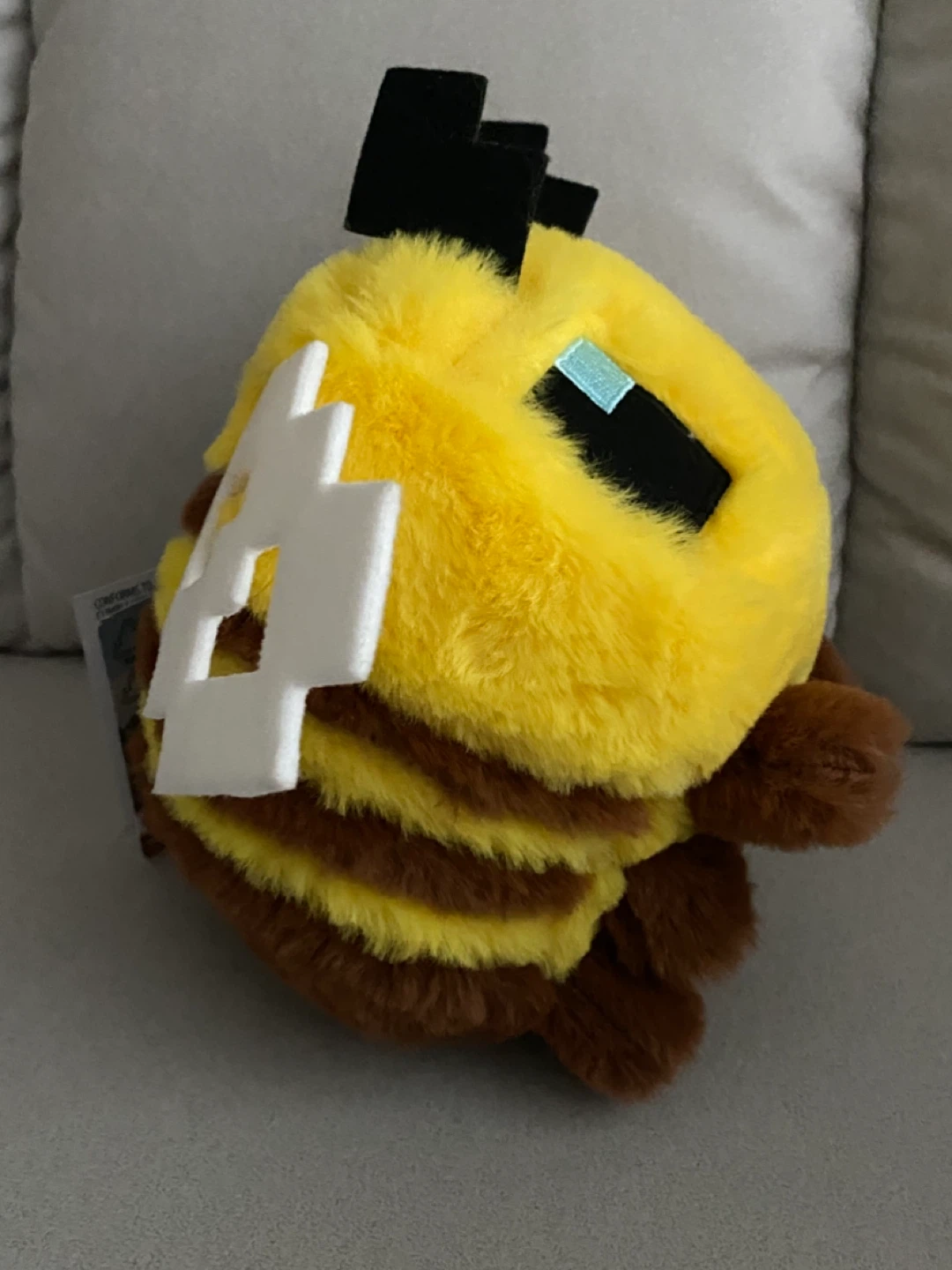 NEW! Minecraft Bumble Bee Plush Toy with Tags! - photo 5