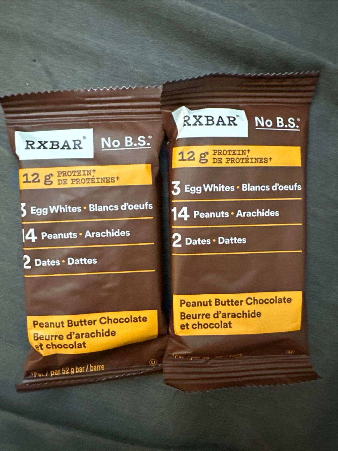 RXBAR Peanut Butter Chocolate Protein Bars (2 Pack)