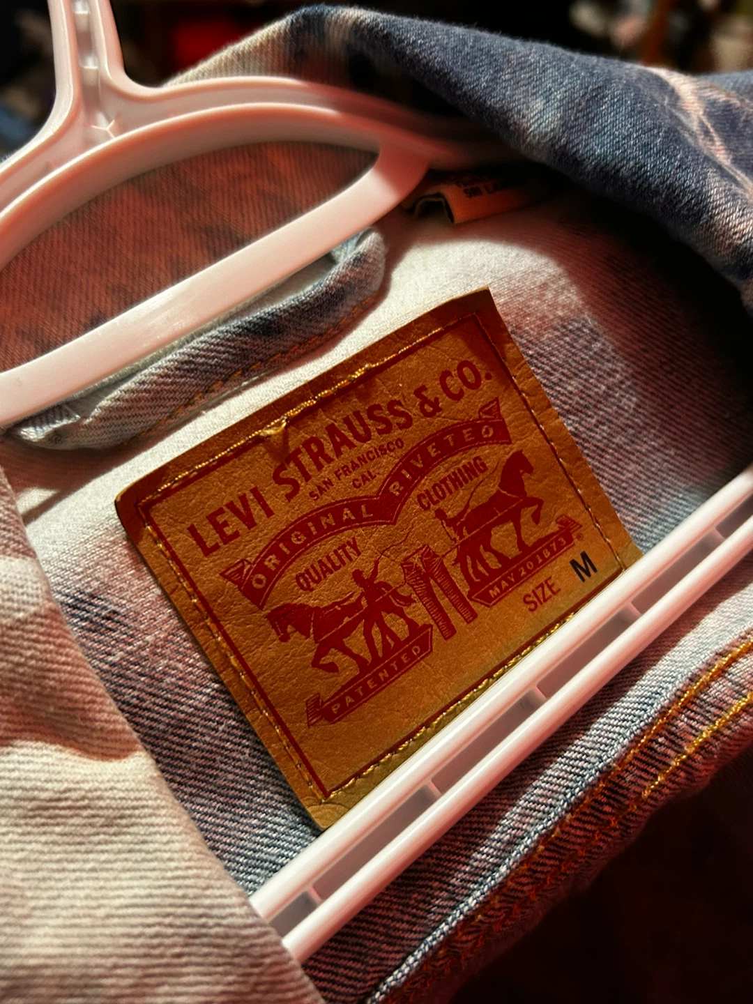 Levi's Trucker Denim Jacket Tie-Dye Wash - photo 3