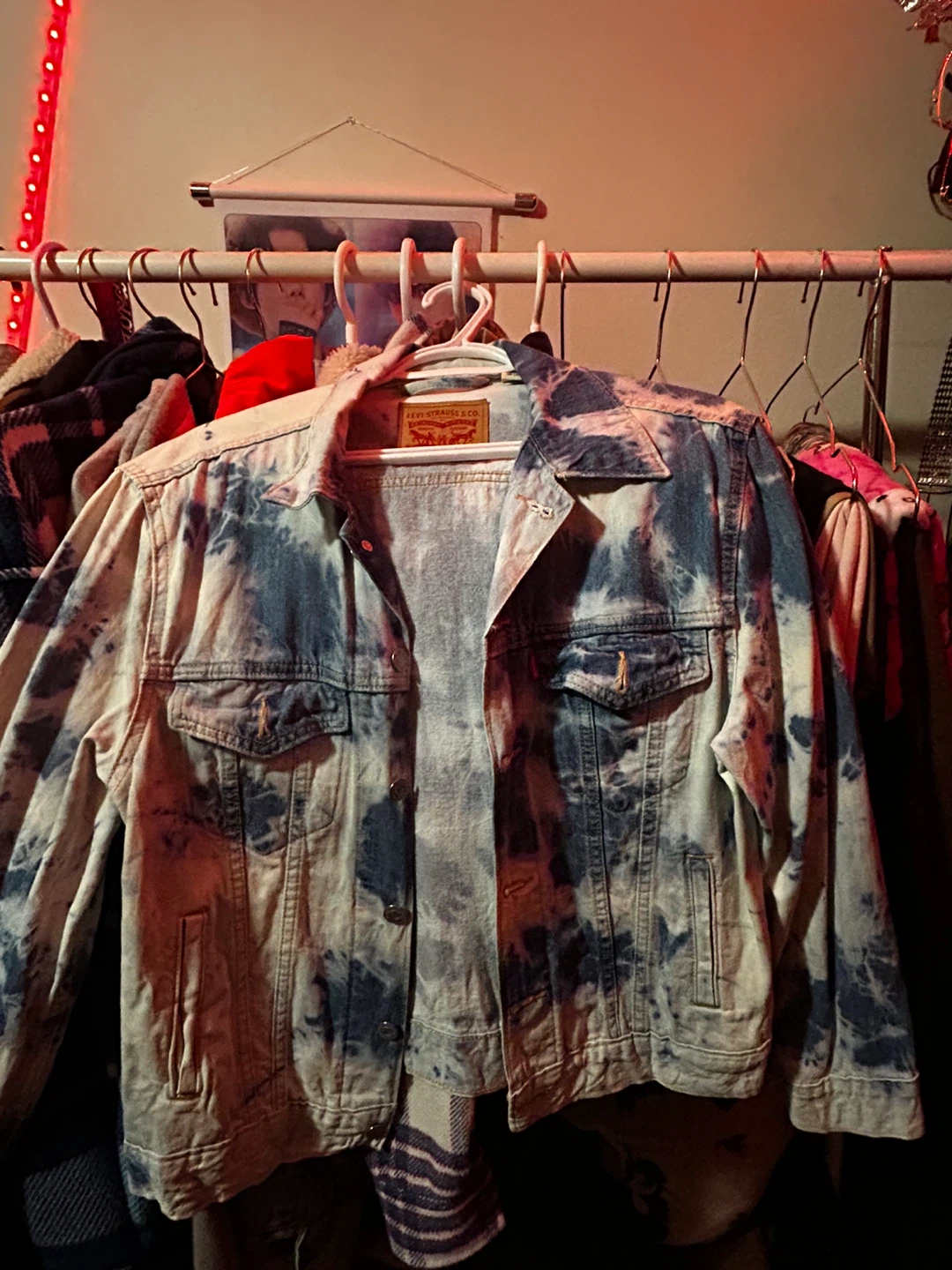 Levi's Trucker Denim Jacket Tie-Dye Wash