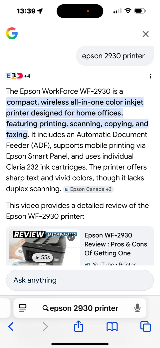 Epson WorkForce WF-2930 All-in-One Printer - photo 4