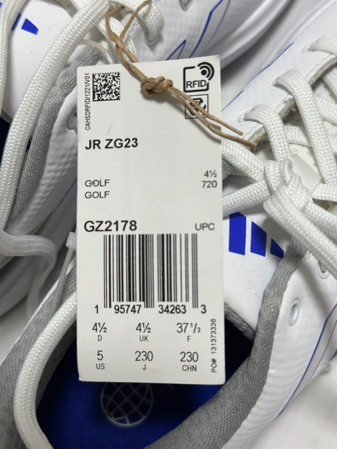 Adidas Jr ZG23 Golf Shoes - photo 4