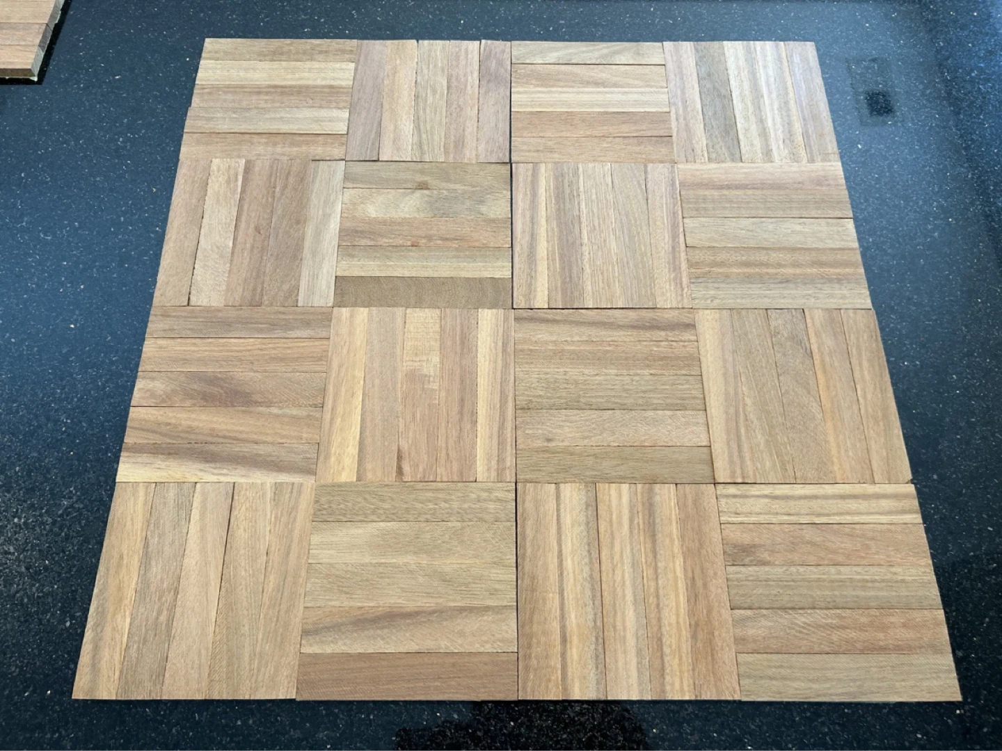 ISO:  Wooden Parquet Flooring Tiles