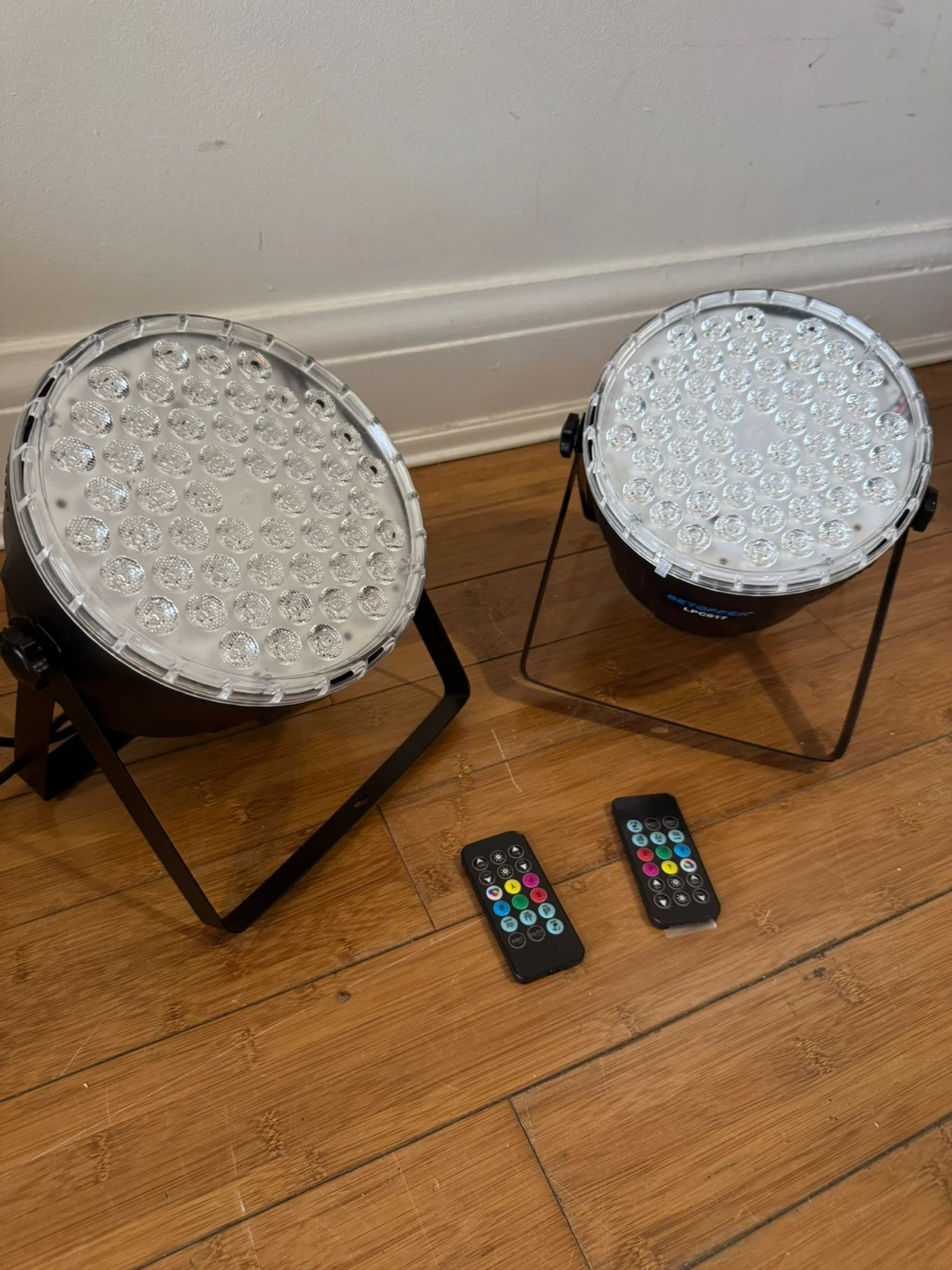 BETOPPER Stage Par Lights with Remote Control - 2 Pack - photo 2