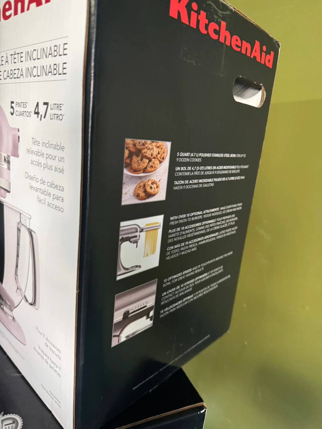 KitchenAid Artisan Tilt-Head black  Stand Mixer - 5 Quart - photo 5