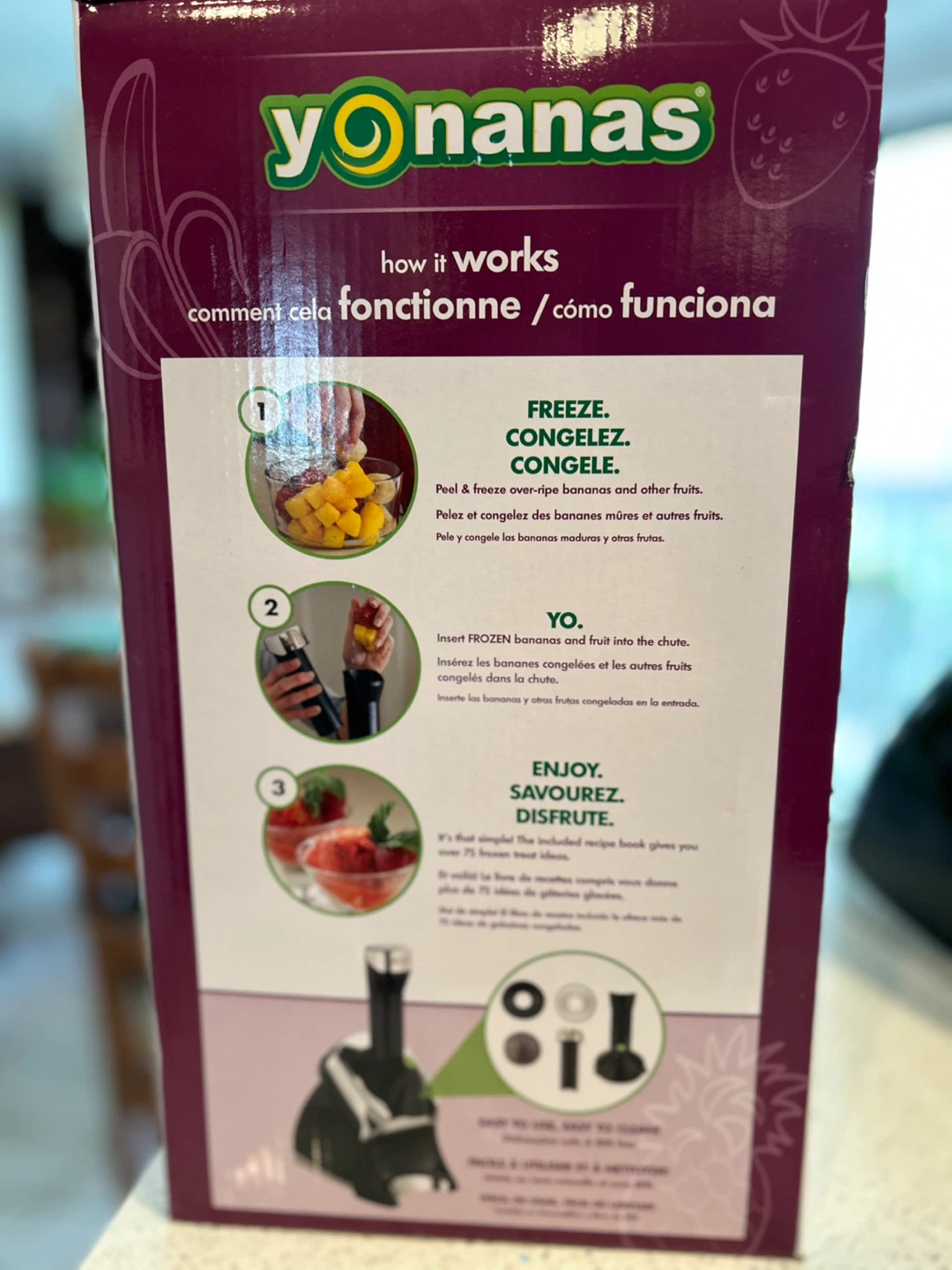 Yonanas Deluxe Frozen Fruit Dessert Maker - photo 4