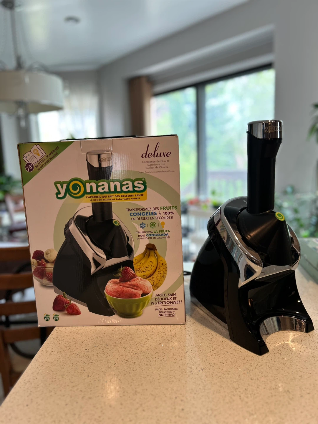 Yonanas Deluxe Frozen Fruit Dessert Maker