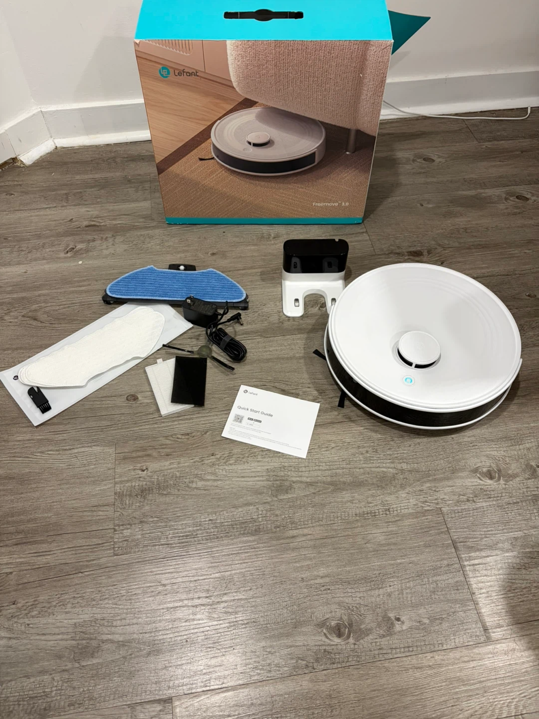 Lefant N3 Robot Vacuum and Mop Combo