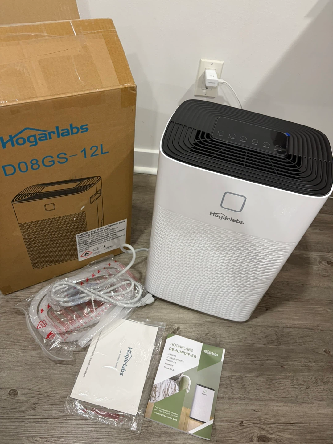 HogarLabs PD08GS-12L Dehumidifier