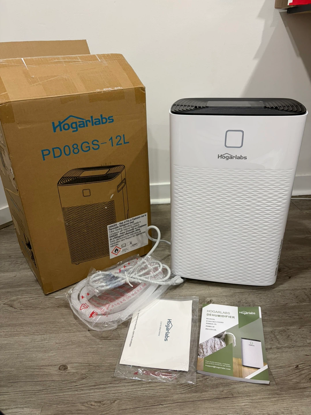 HogarLabs PD08GS-12L Dehumidifier - photo 2