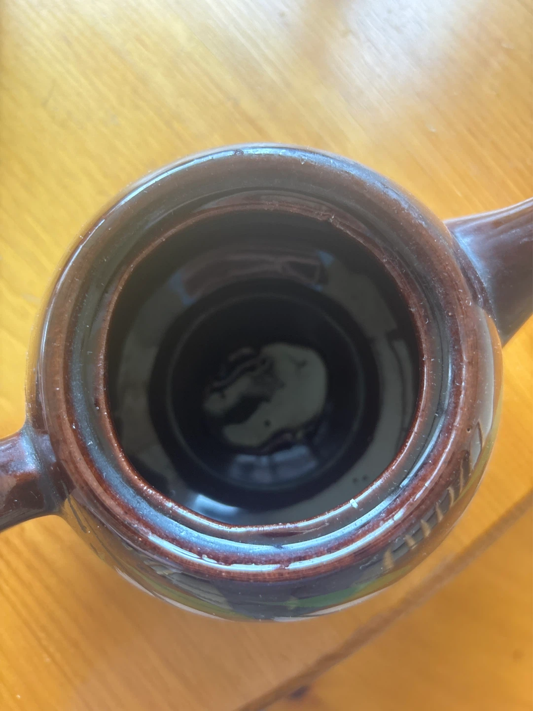 Vintage Brown Betty Royal Canadian Art Pottery Teapot - photo 2