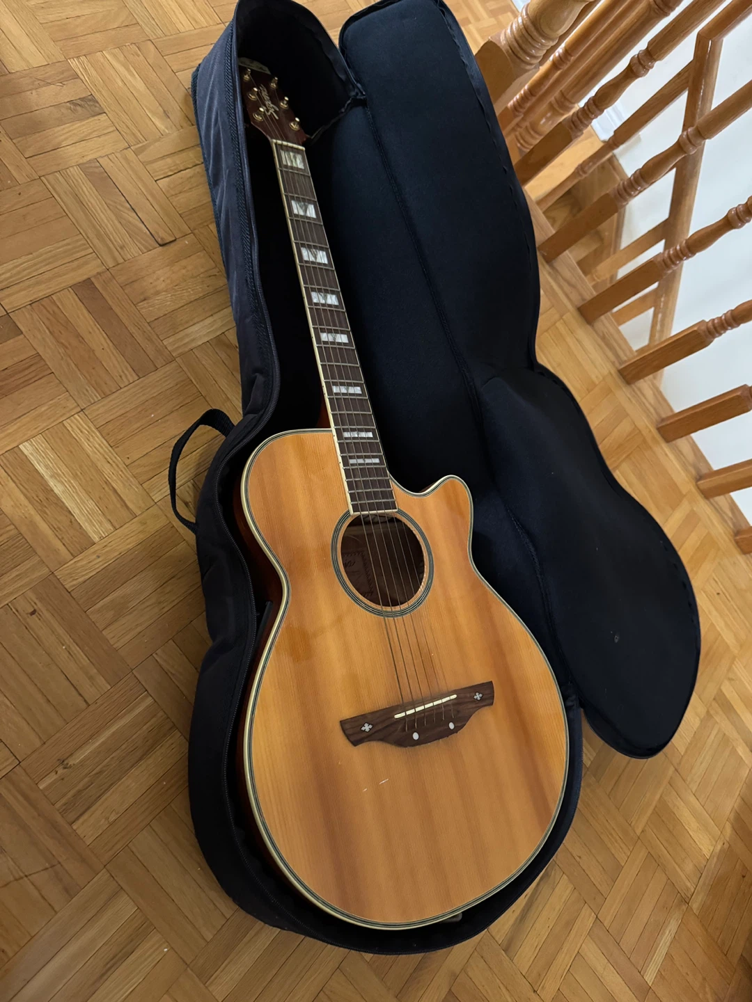 Sigma Acoustic Electric Guitar with Gig Bag