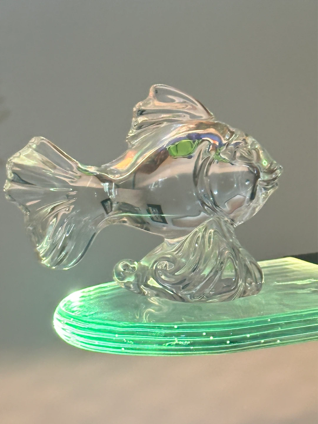 Princess house crystal tropical fish