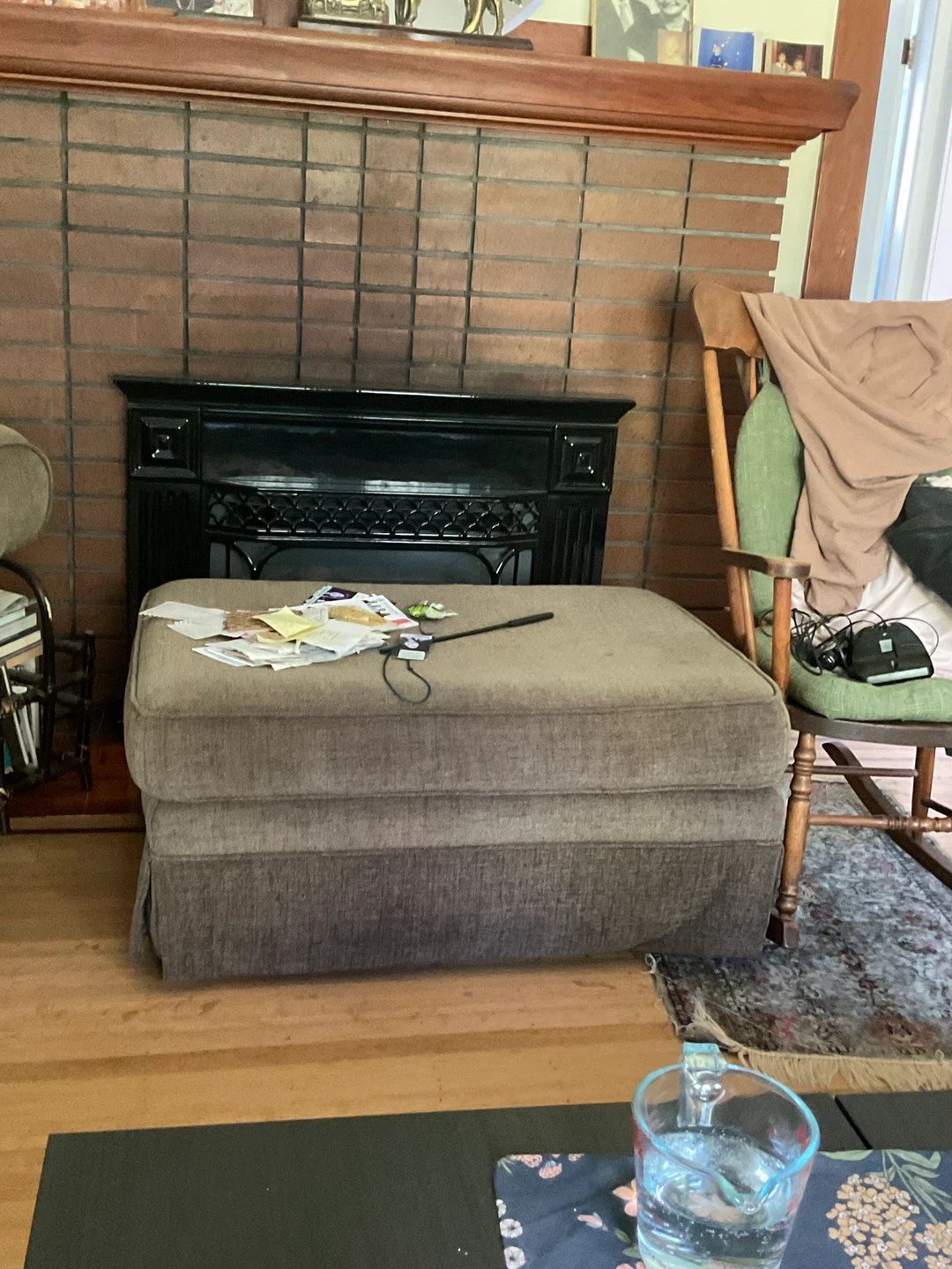 Restoration hardware Ottoman