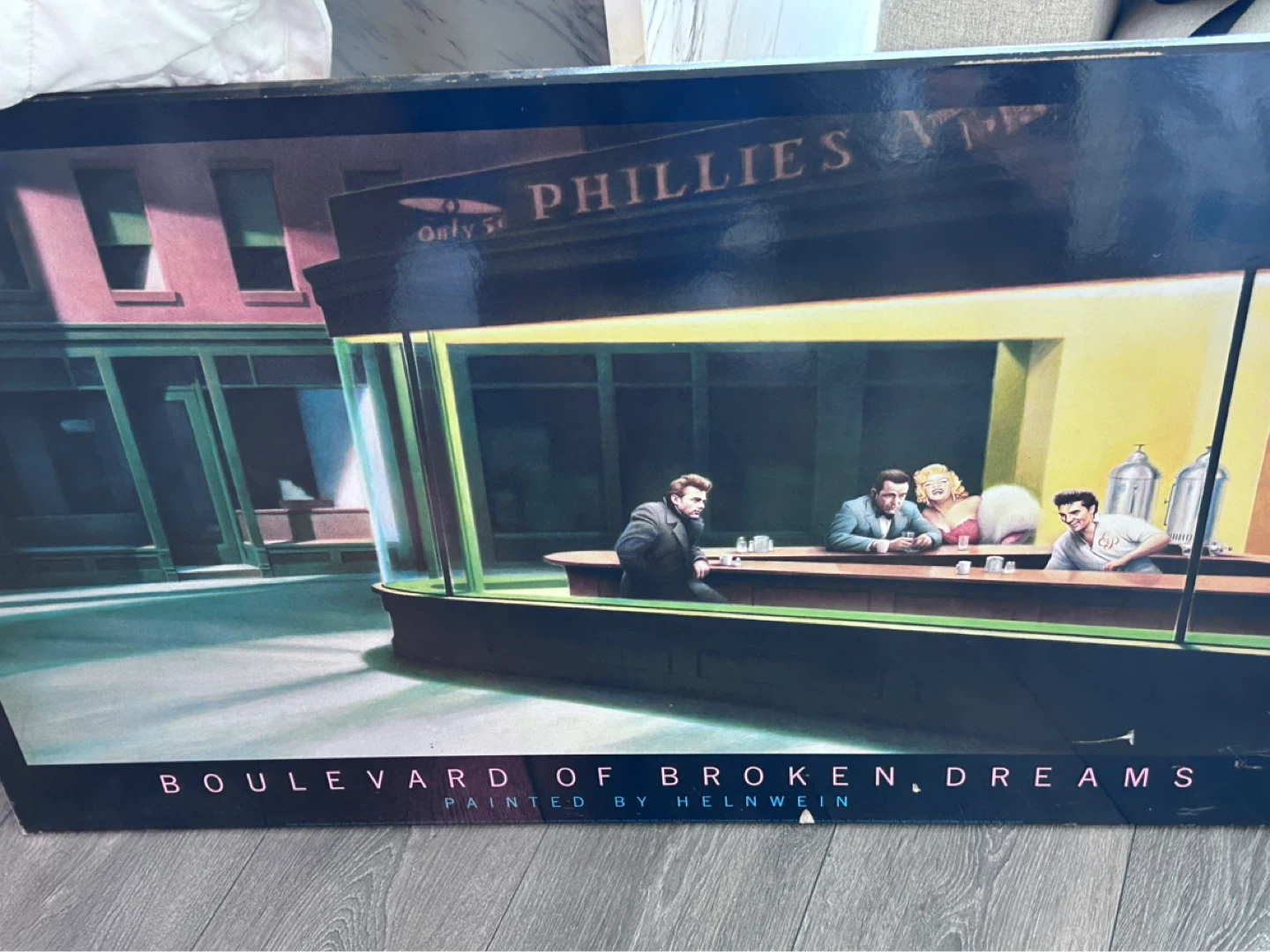 Boulevard of Broken Dreams Print - Painted by Helnwein