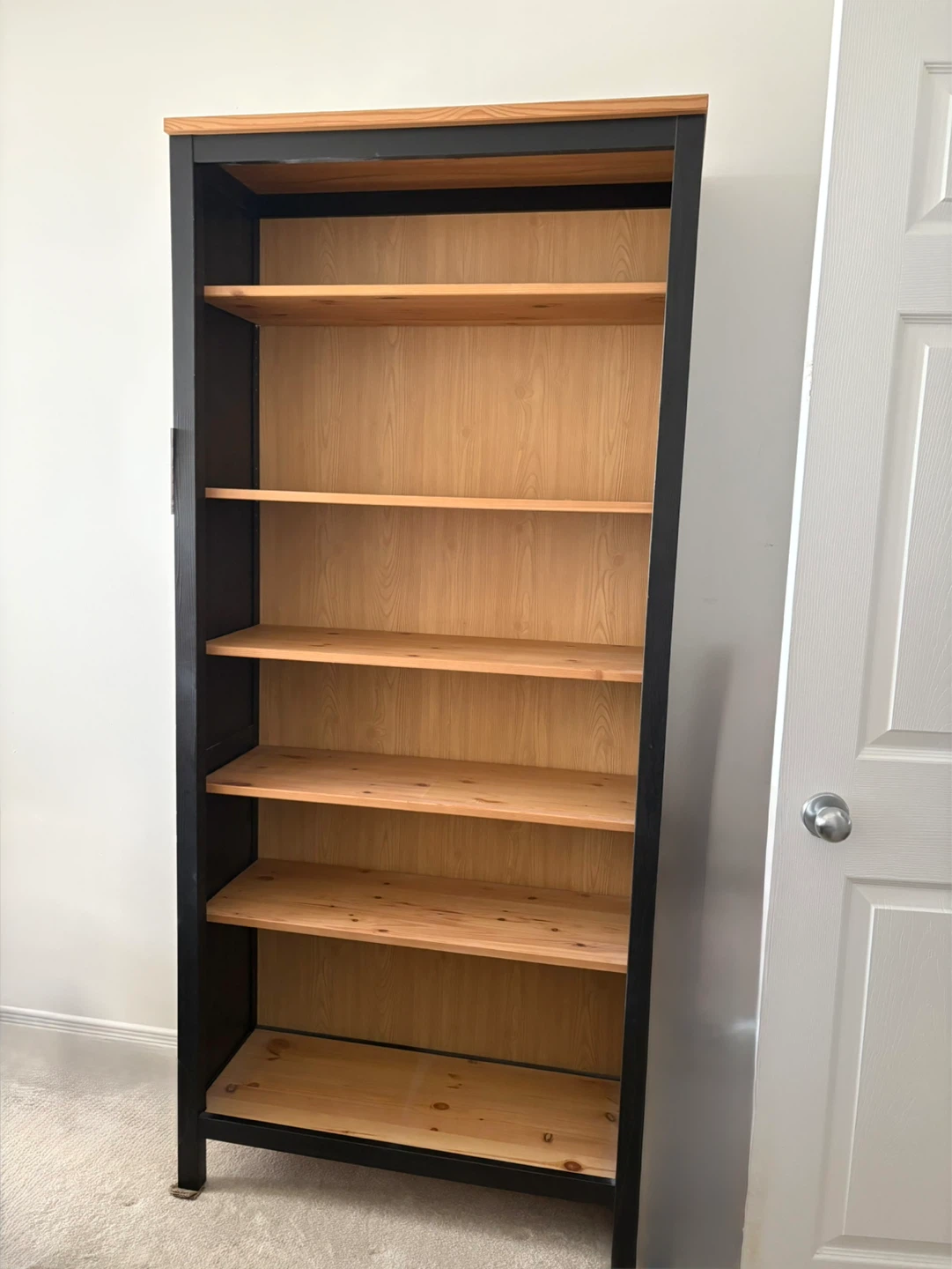IKEA HEMNES Bookcase - Black-Brown - photo 3