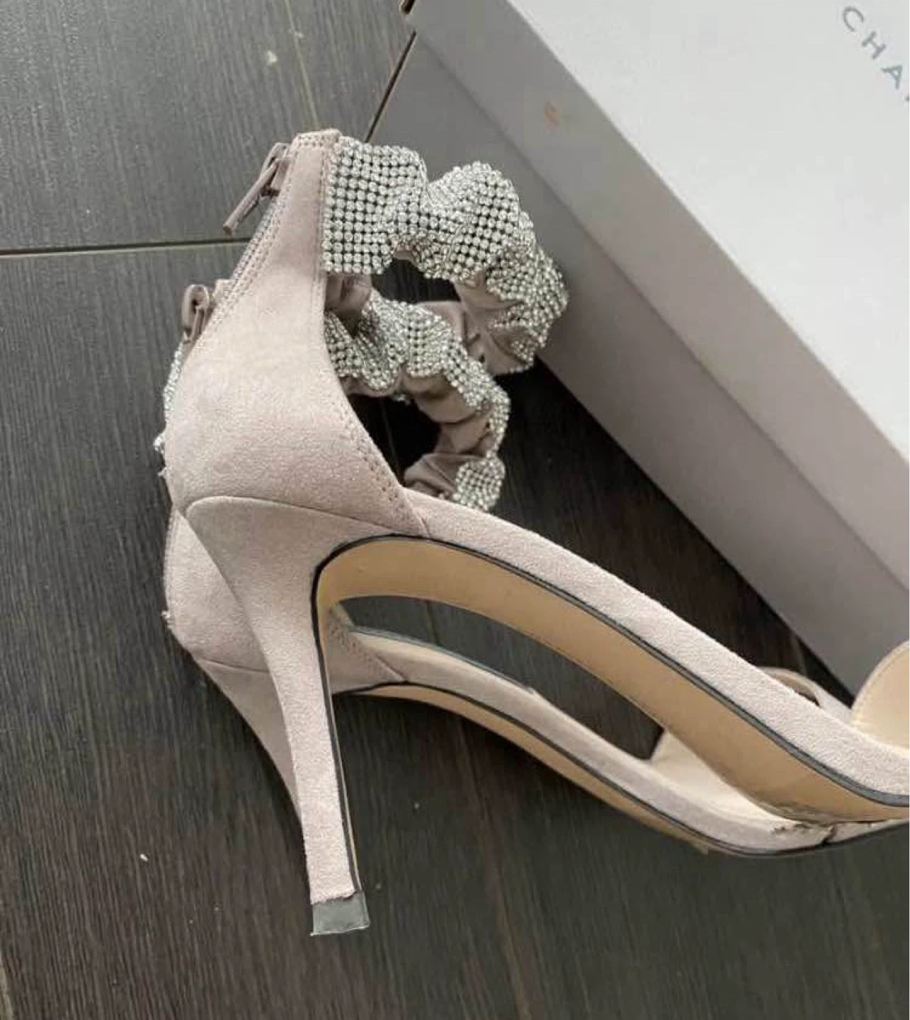 Charles & Keith Suede Heels Size 7 - photo 3
