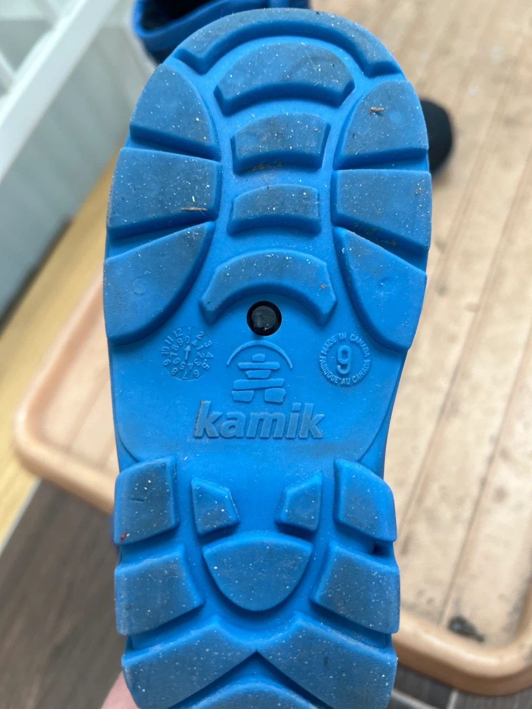 Kamik Blue Winter Boots - Toddler Size 9 - photo 2