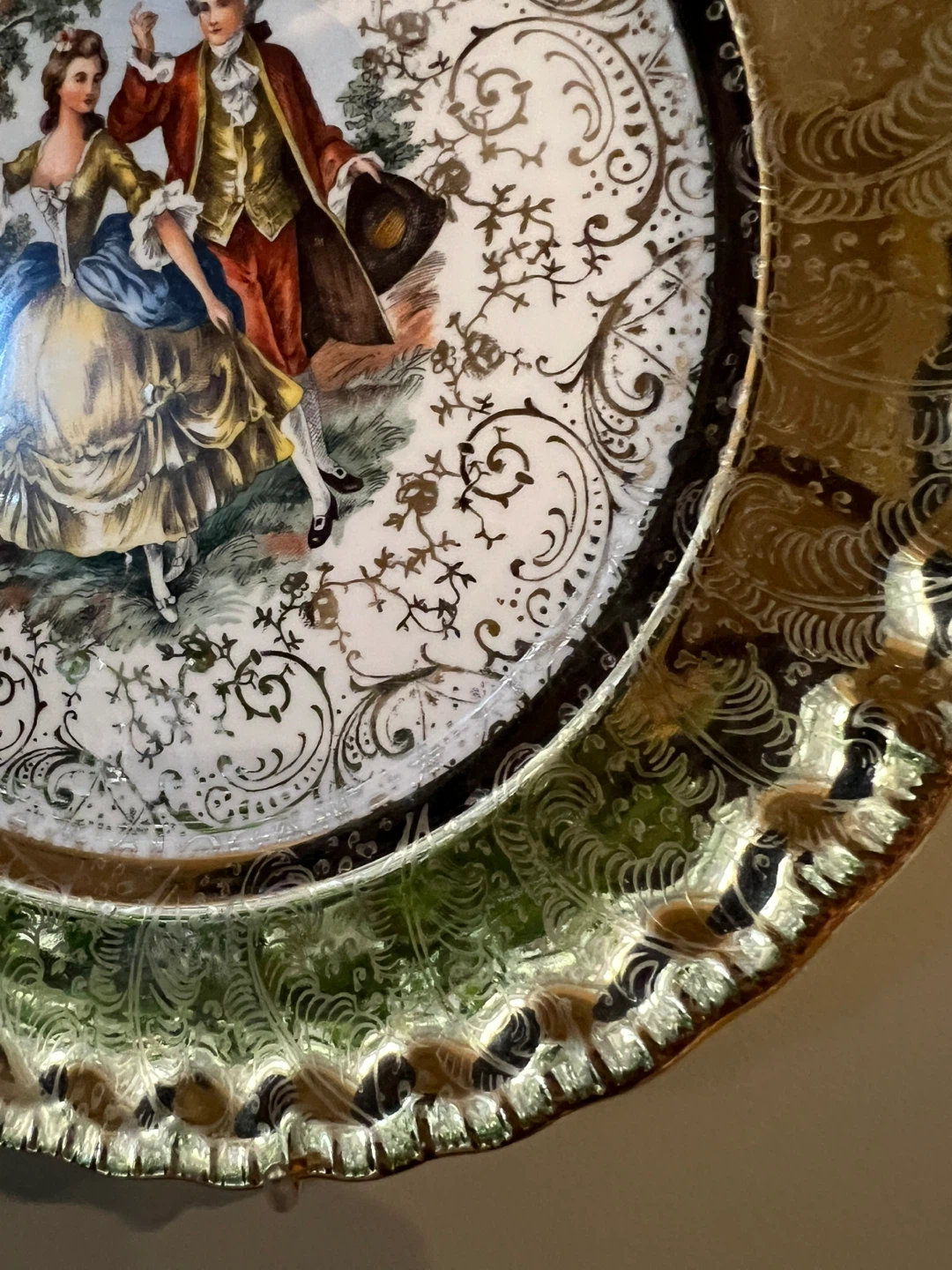 Vintage Decorative Porcelain Plate - photo 4