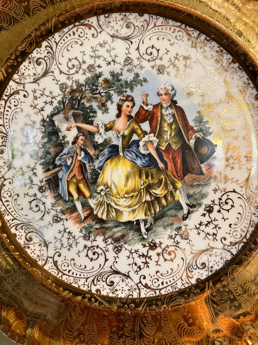 Vintage Decorative Porcelain Plate - photo 5