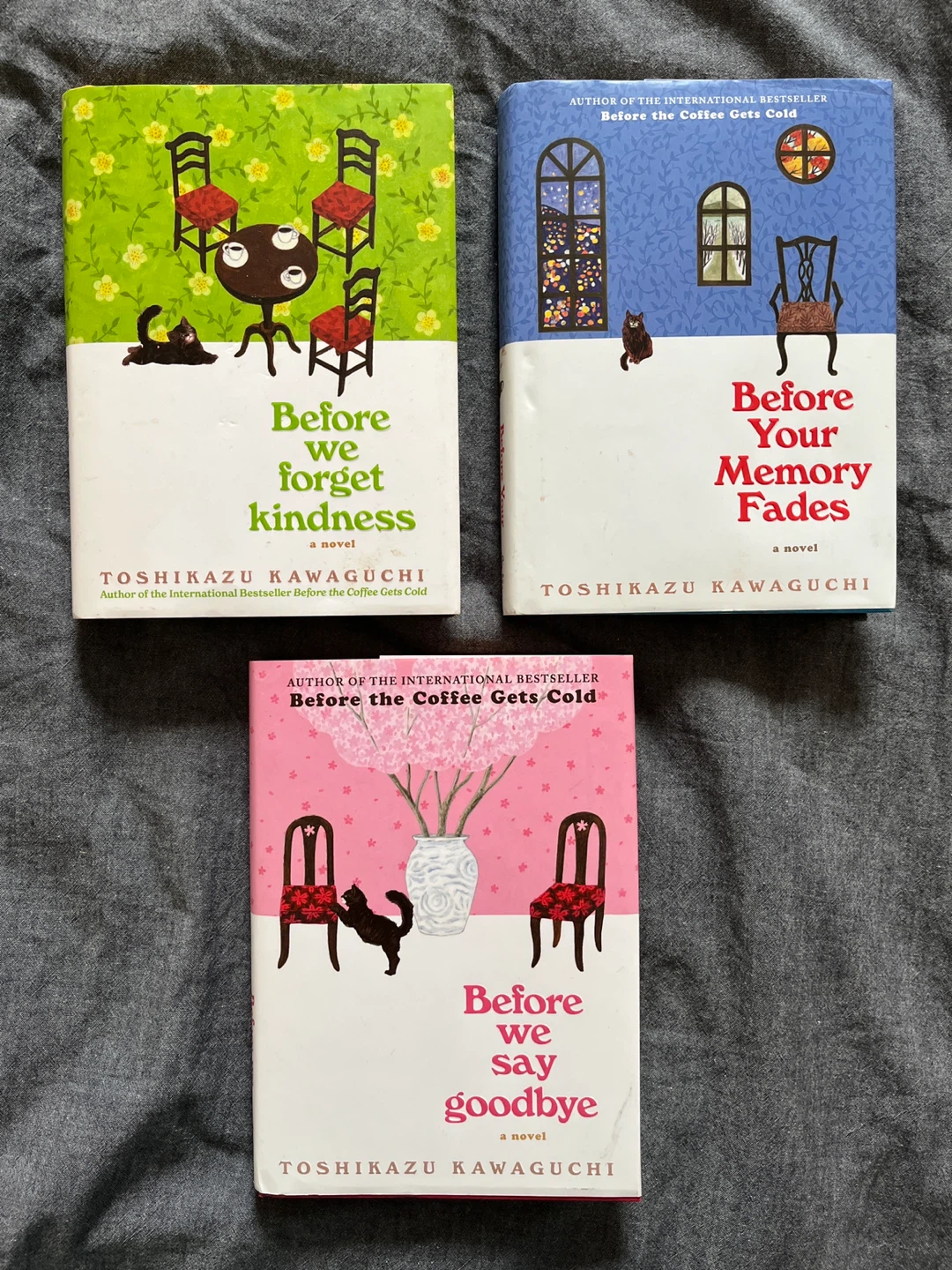 Three novels by TOSHIKAZU KAWAGUCHI