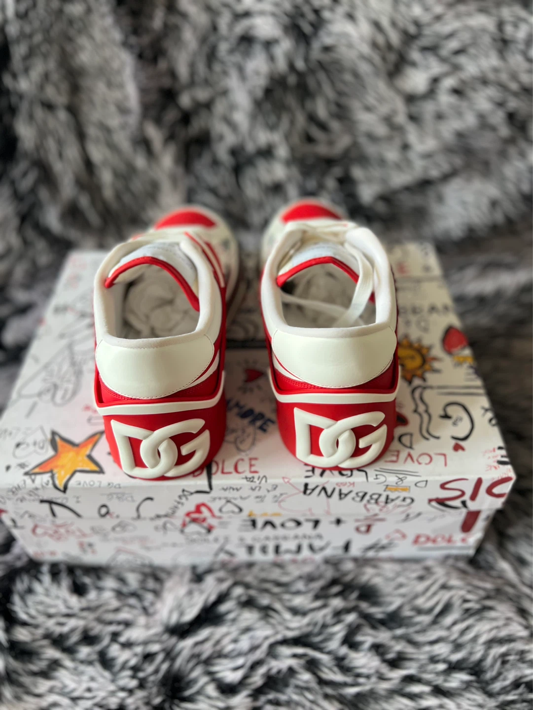 Dolce & Gabbana Custom 2.Zero Low Red Silver - photo 2