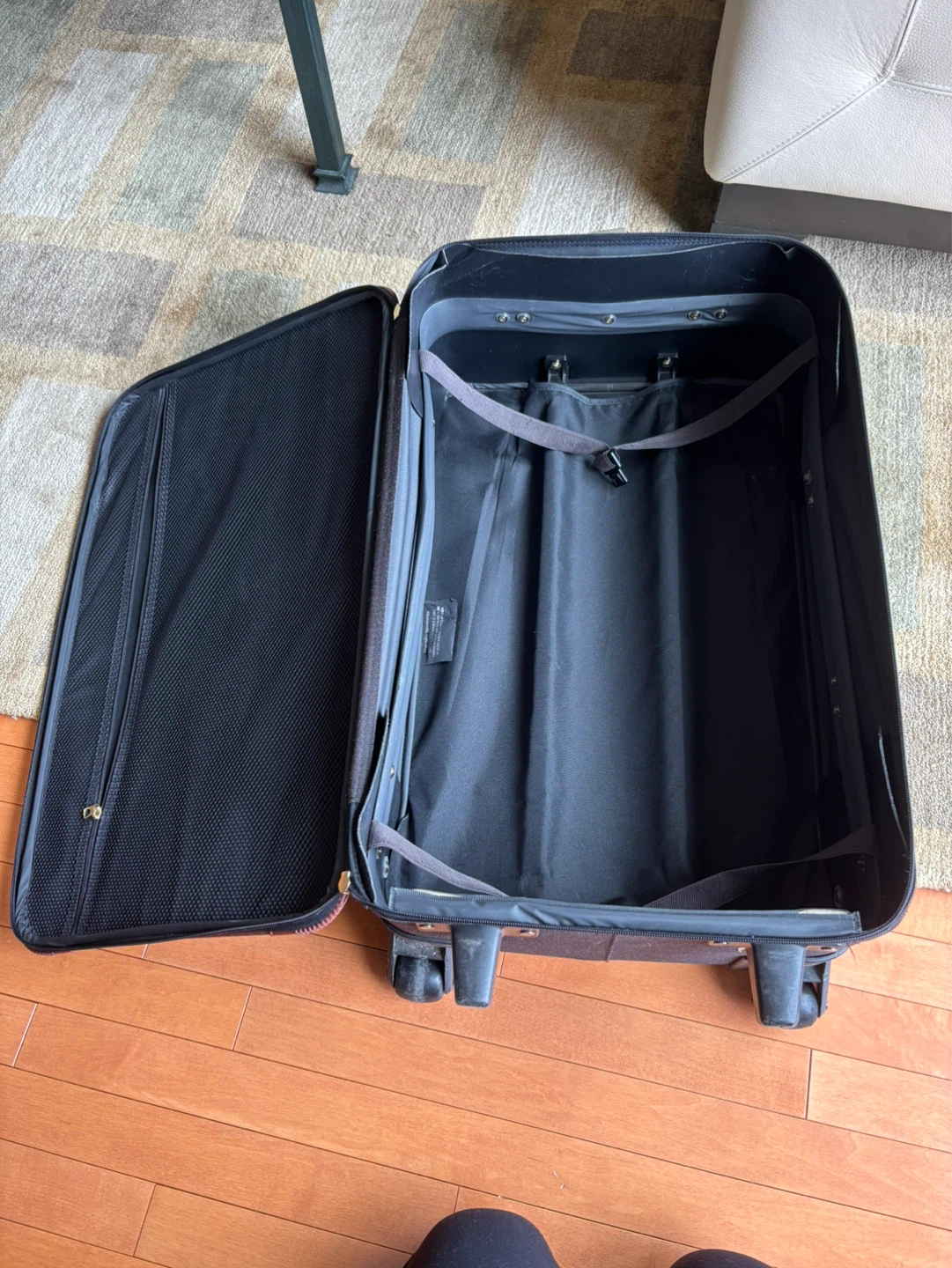 Legacy Black Rolling Suitcase - photo 2