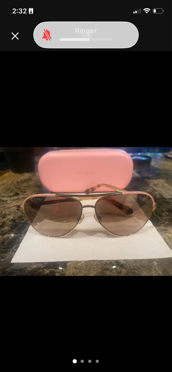 Kate Spade New York Aviator Sunglasses - Brand New with Cas - photo 2