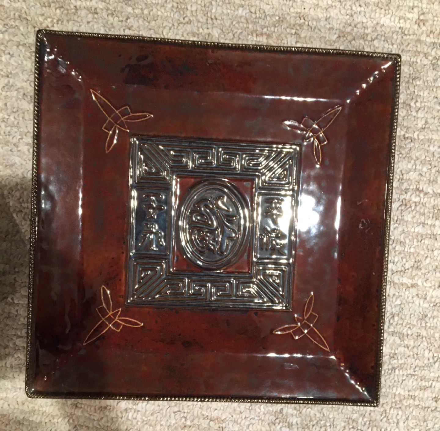 Decorative Ceramic Tray