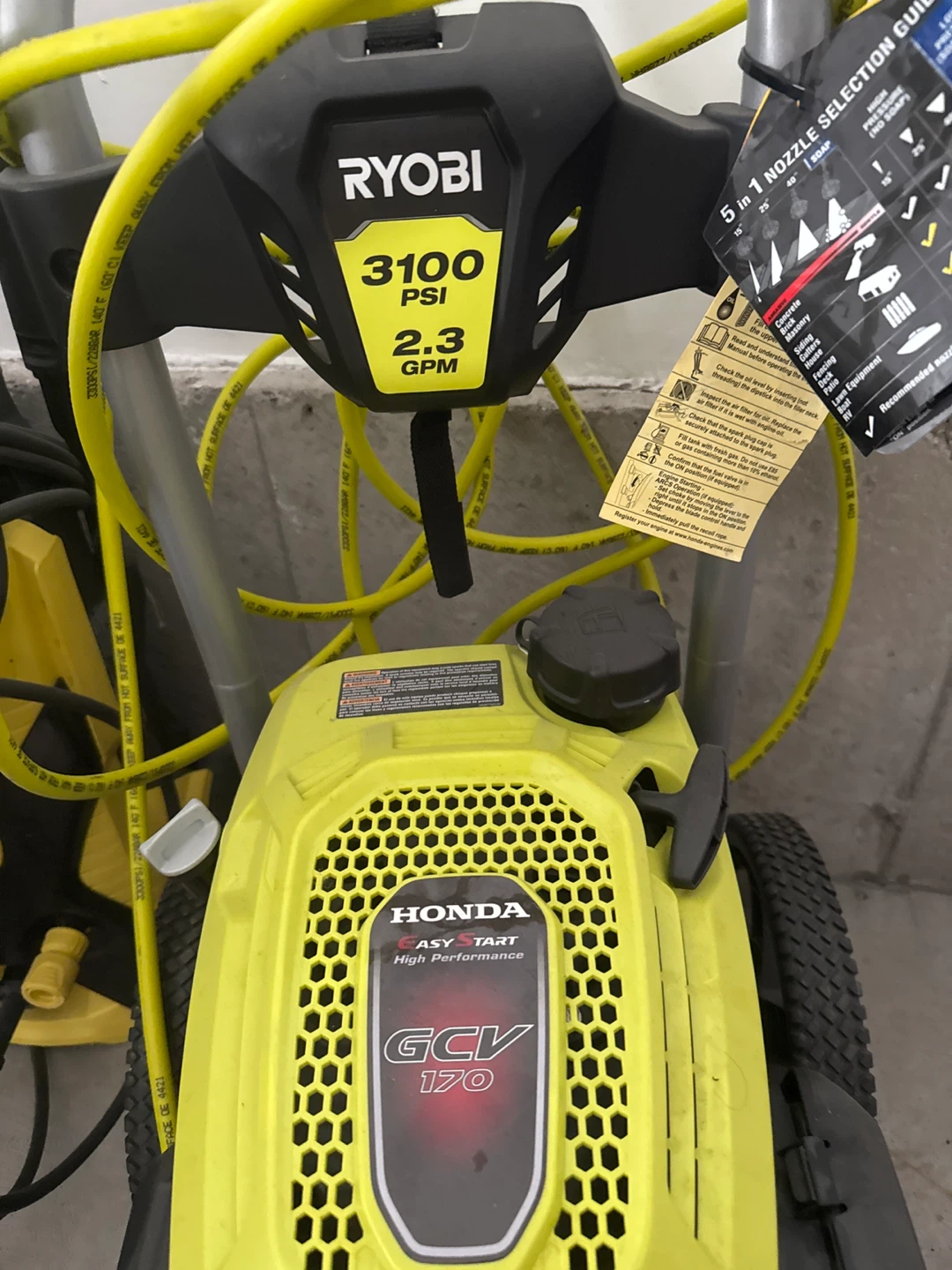 Ryobi 3100 PSI Pressure Washer - photo 2