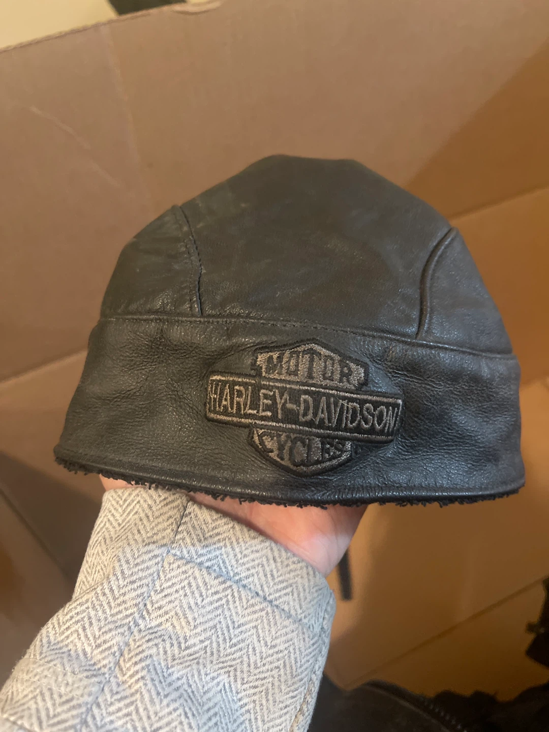 Harley-Davidson Leather Cap