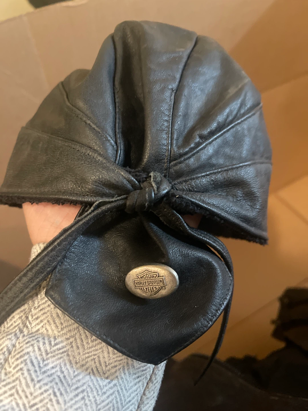 Harley-Davidson Leather Cap - photo 3